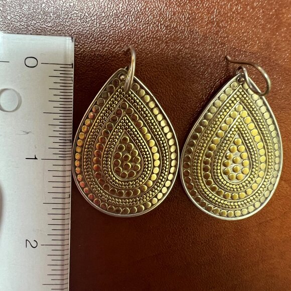 Anna Beck Classic Large Teardrop Earrings - Picture 3 of 5